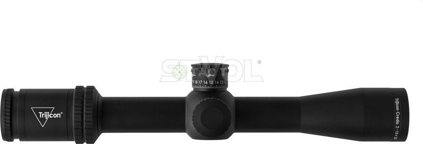 Прилад оптичний TRIJICON Credo 2-10x36 MOA 30 mm Tree Crosshair FFP Red DM-000685 фото